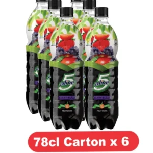 5Alive Berry Blast Fruit Drink 78cl x6